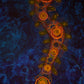 A detail of the painting Snake Bit.